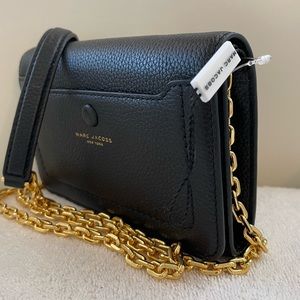 Marc Jacobs Empire City Leather Wallet on Chain